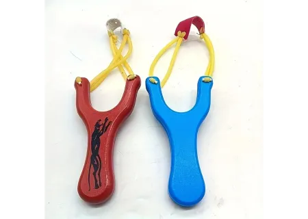 Kids Wooden Slingshot - Classic 19cm Toy for Outdoor Fun