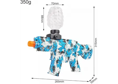 "Water Bullet Gun with Rechargeable Batteries – Fun and Eco-Friendly P