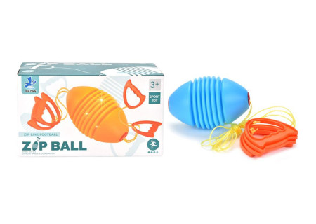 Zip Line Ball with Light - 22cm Interactive Toy