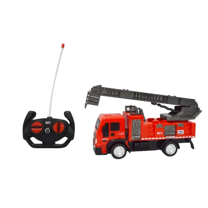 Remote Control Fire Truck Toy – City Rescue Vehicle with Lights & Sire Remote Control Fire Truck Toy – City Rescue Vehicle with Lights & Sire