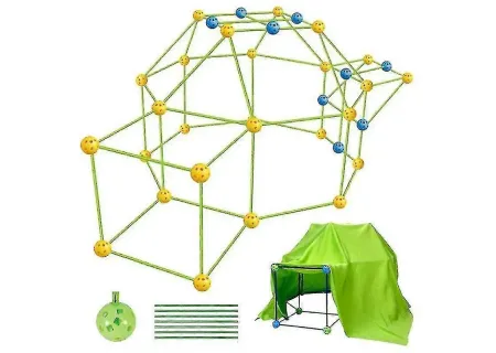 Build Your Own DIY Den – Kids' Indoor & Outdoor Fort Building Kit