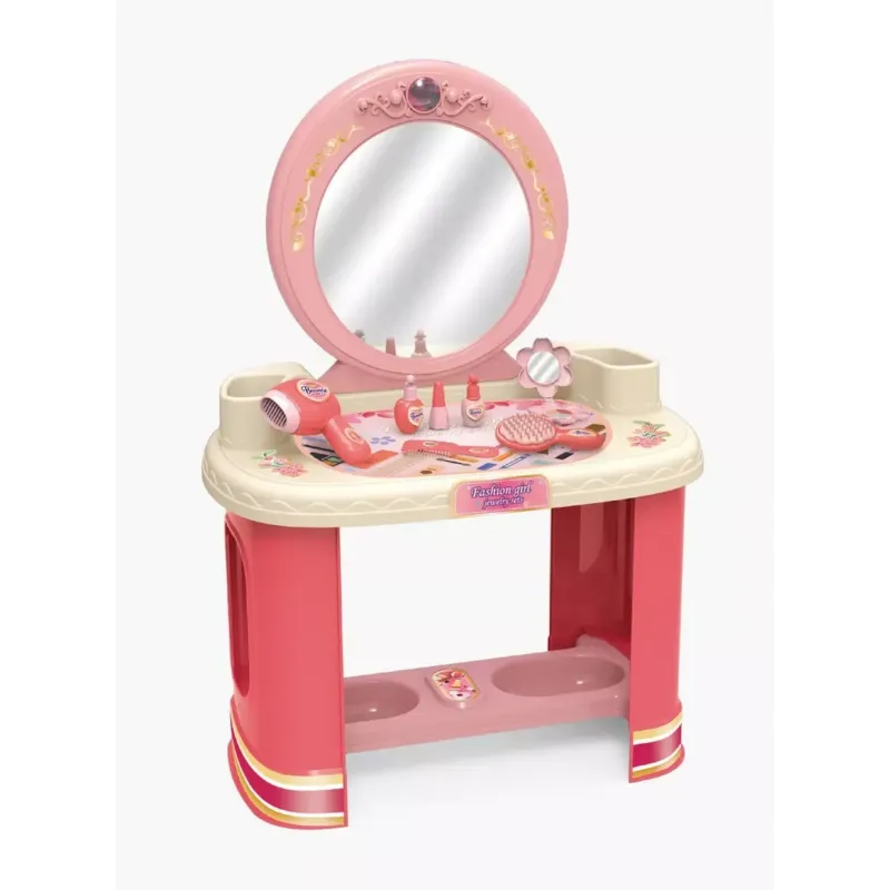 Toy Dressing Table for Kids – Junior Vanity Table with Accessories Toy Dressing Table for Kids – Junior Vanity Table with Accessories