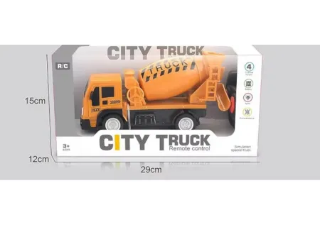 Kids Remote Control Construction Truck – City Builder RC Toy Vehicle