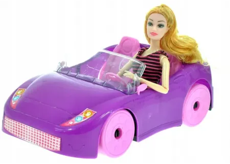 Belle Sports Car with Doll - Bxd Playset for Kids' Fashion Adventures