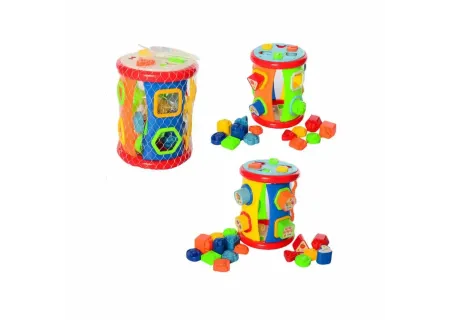 Round Barrel Blocks 29 Pieces
