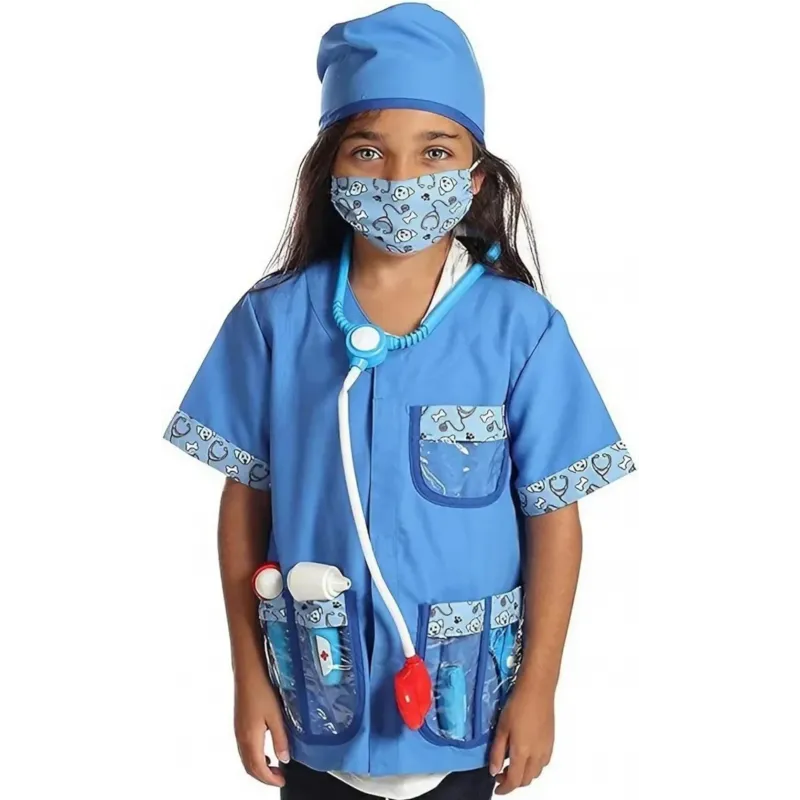 Animal Doctor's Outfit with Accessories for Role Play Animal Doctor's Outfit with Accessories for Role Play