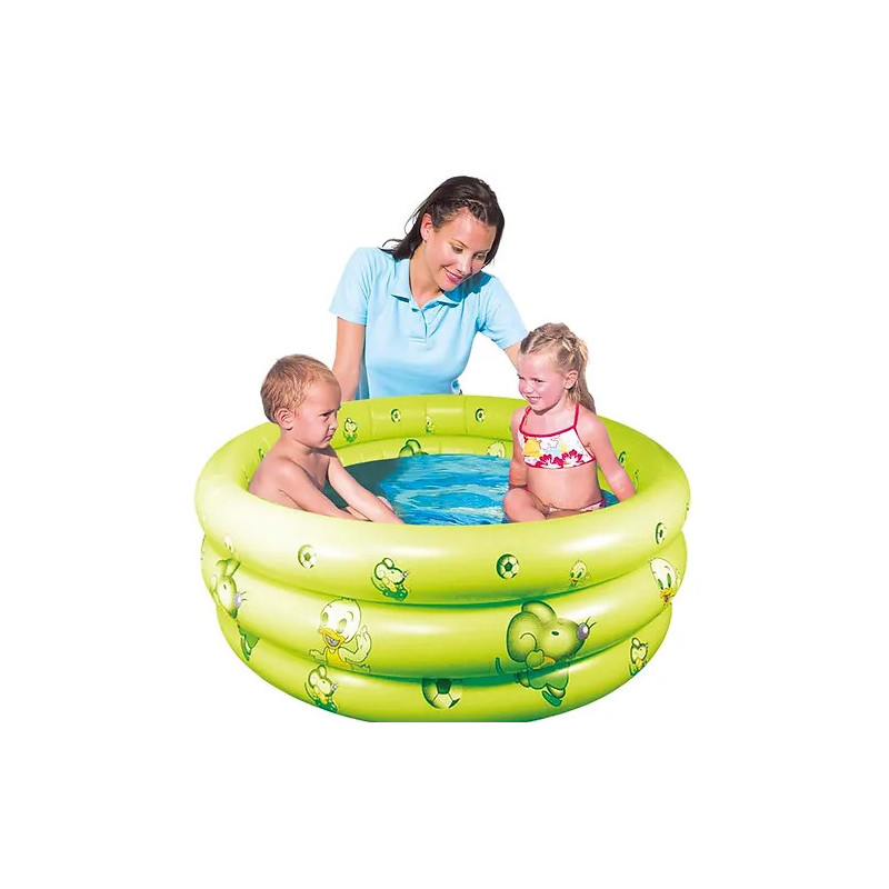Inflatable Swimming Pool - 90x90x38cm Family Fun Inflatable Swimming Pool - 90x90x38cm Family Fun