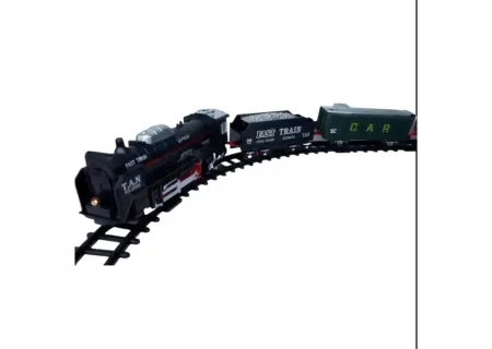 Classic Train Set for Kids – 19-Piece Toy Locomotive and Track Playset