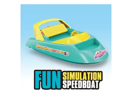 Doll with Speed Boat and Accessories – Pretend Play Set for Kids