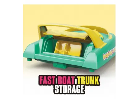 Doll with Speed Boat and Accessories – Pretend Play Set for Kids