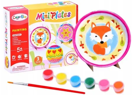 DIY Paint Your Own Plates – Creative Ceramic Painting Kit