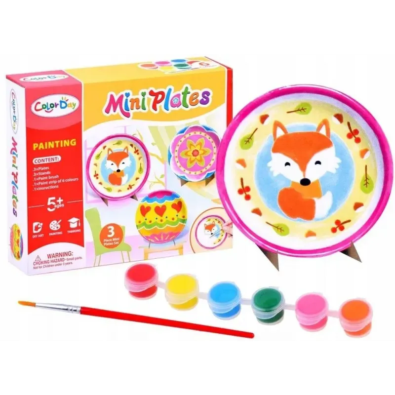 DIY Paint Your Own Plates – Creative Ceramic Painting Kit