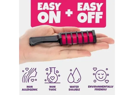 Temporary Hair Chalk Combs – Colorful Hair Dye for Parties & Cosplay