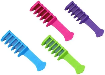 Temporary Hair Chalk Combs – Colorful Hair Dye for Parties & Cosplay