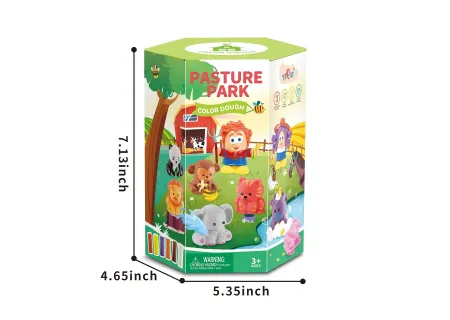 DIY Clay Park Play Set for Children – Educational Craft Toy