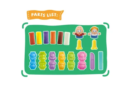 DIY Clay Park Play Set for Children – Educational Craft Toy