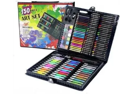 150 Piece Art Set in Durable Carry Case – Complete Drawing & Painting