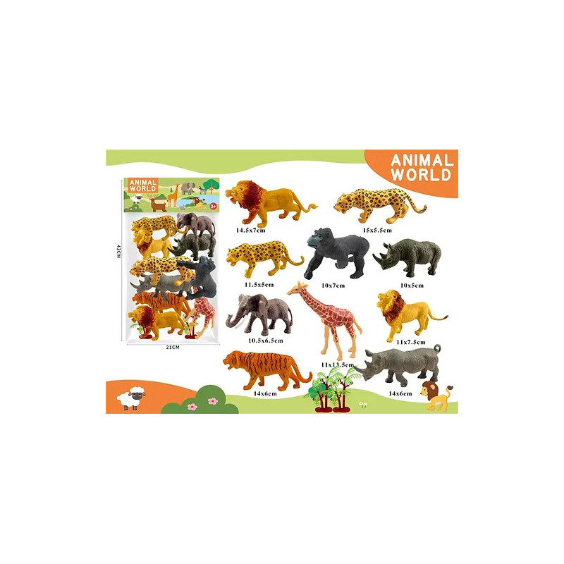 Wild Animal Toy Set Wild Animal Toy Set