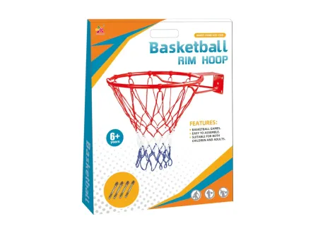 Durable Outdoor Metal Basketball Hoop – Real Size