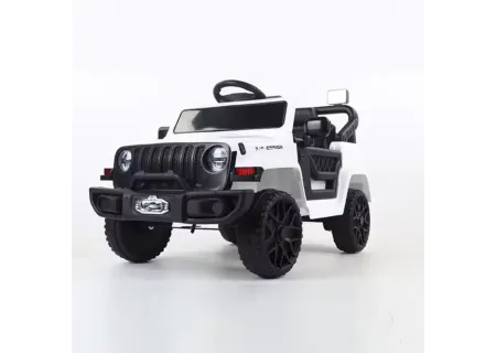Electric Ride-On Jeep for Toddlers & Kids with Remote – 12V Battery Ca