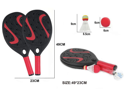 Kids Meshbag Paddle Bat Set with Accessories | Fun Outdoor Play