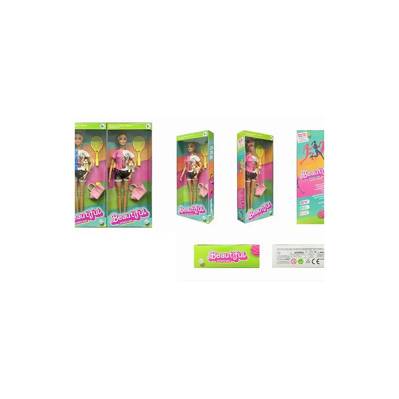 Sports Tennis Doll Toy Set Sports Tennis Doll Toy Set