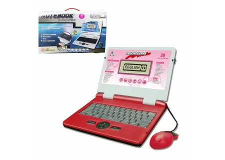 Kids Educational Laptop Toy – Battery Operated Learning Computer