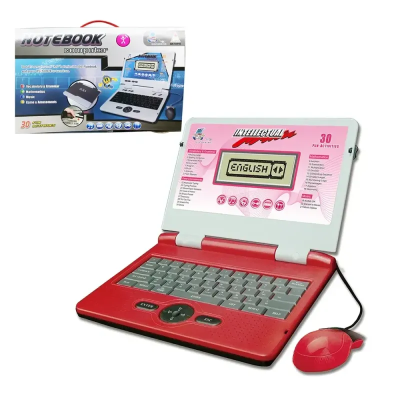Kids Educational Laptop Toy – Battery Operated Learning Computer Kids Educational Laptop Toy – Battery Operated Learning Computer