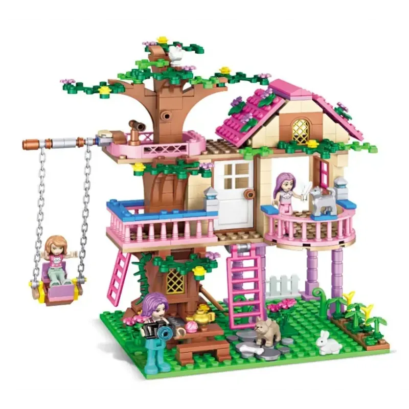 Tree House Building Blocks Set – 504 Pieces Educational Toy for Kids Tree House Building Blocks Set – 504 Pieces Educational Toy for Kids