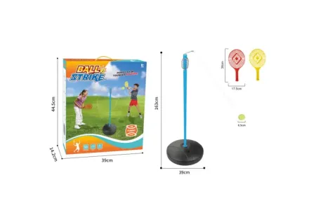 Ball Strike Swing Training Game with Weighted Stand for Kids & Adults