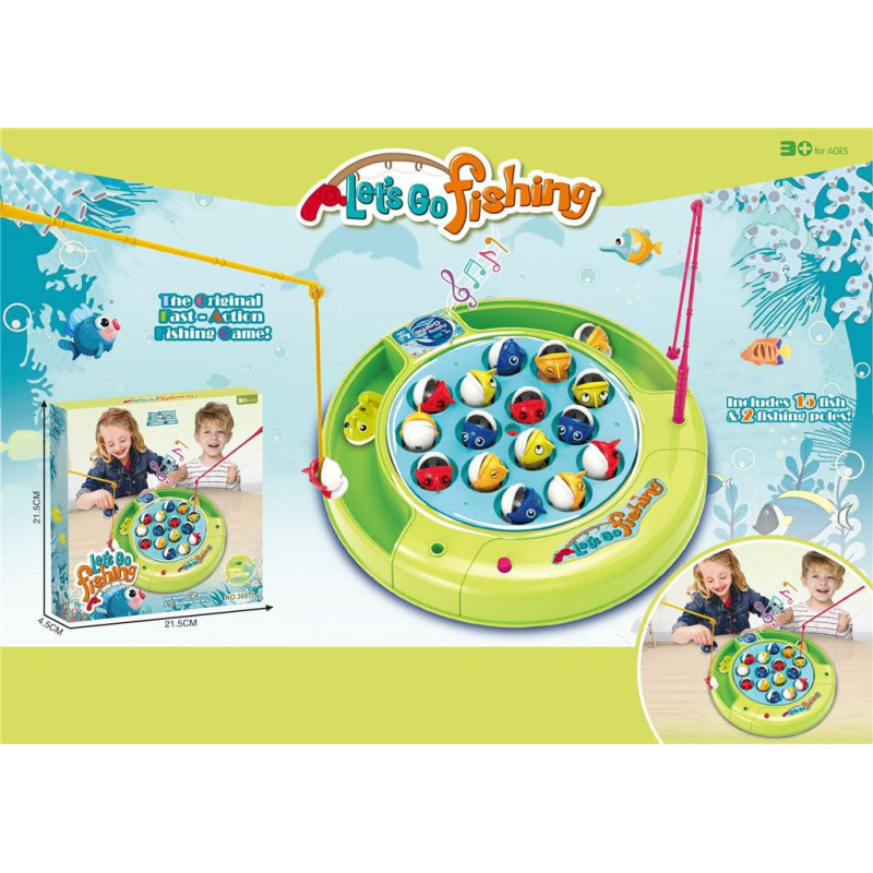 Let's Go Fishing Game - Battery Operated Fun for Kids Let's Go Fishing Game - Battery Operated Fun for Kids