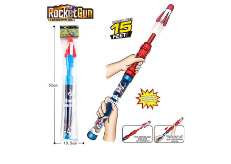 Rocket Gun Toy - Air Pressure Fun for Kids