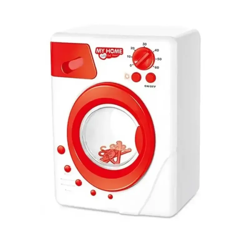 My Home Battery Operated Front Loader Washing Machine Toy My Home Battery Operated Front Loader Washing Machine Toy