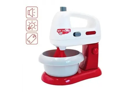 Kids Battery Operated Toy Cake Mixer – My Home Kitchen Play Set