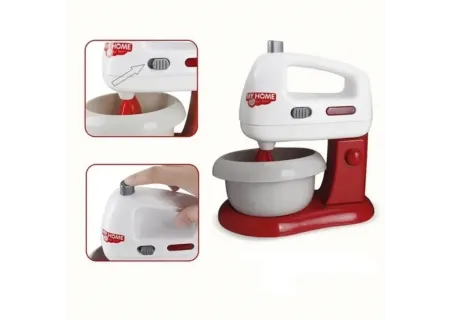 Kids Battery Operated Toy Cake Mixer – My Home Kitchen Play Set