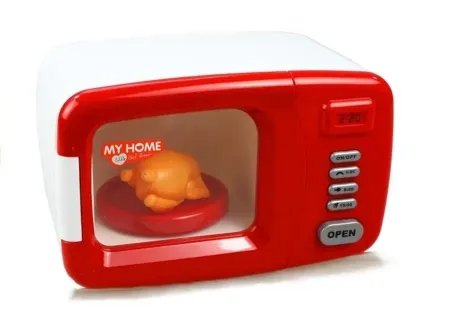 Kids My Home Battery Operated Toy Microwave Oven