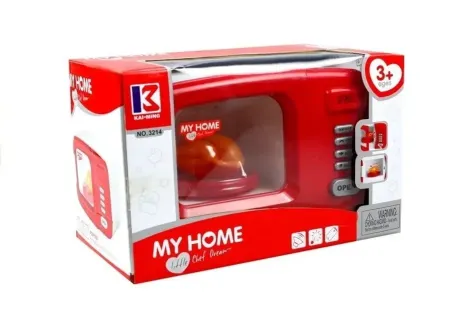 Kids My Home Battery Operated Toy Microwave Oven