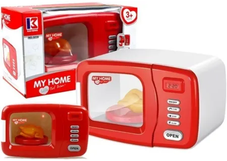 Kids My Home Battery Operated Toy Microwave Oven