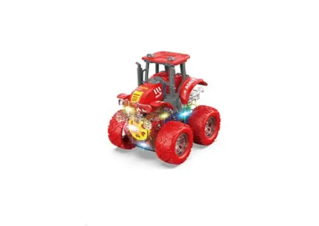 Colourful Light Up Gear Police Cars (2 Pack) - Interactive and Fun Toy