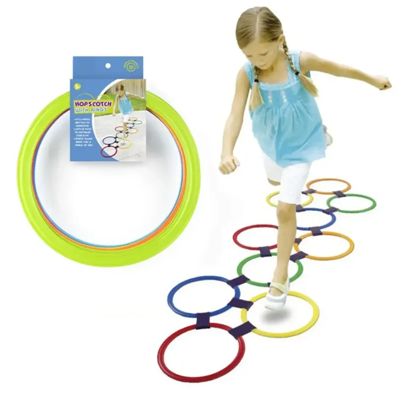 Hopscotch Game Set for Kids – Fun Backyard & School Activity Hopscotch Game Set for Kids – Fun Backyard & School Activity