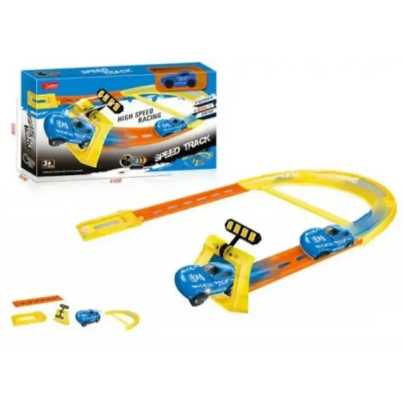 Kids Pull Back Racing Track Set – Fast Speed Track Toy Kids Pull Back Racing Track Set – Fast Speed Track Toy
