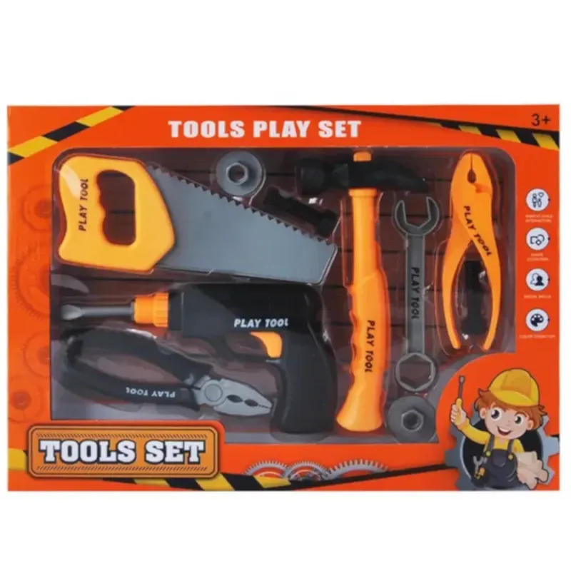 Children’s Orange Tool Kit – Realistic Toy Tools for Role Play Children’s Orange Tool Kit – Realistic Toy Tools for Role Play