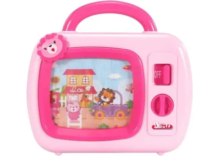 Kids Wind-Up Music TV Toy – Assorted Colors & Soothing Melodies"