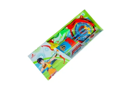 Toy Archery Set with Target – Safe Bow and Arrow for Kids Outdoor Fun