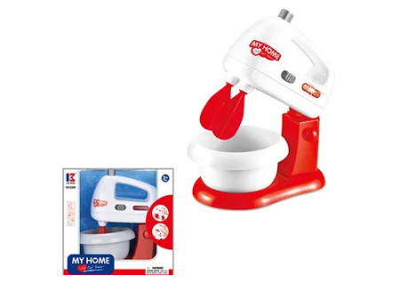 Kids Battery Operated Toy Cake Mixer – My Home Kitchen Play Set