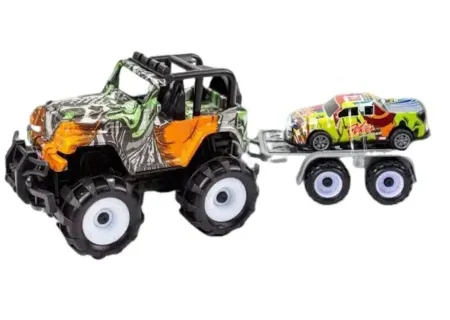 Tub Graffiti Jeeps - Bold and Rugged Off-Road Toy Vehicles for Kids
