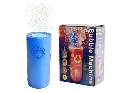Rechargeable Bubble Machine with Light Show