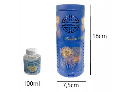 Rechargeable Bubble Machine with Light Show