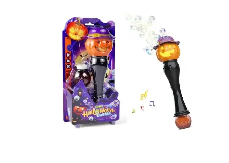 Halloween Bubble Machine Stick - Spooky Fun with Bubbles for Kids