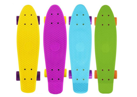 Neon Skateboard - 58cm Assorted Colors